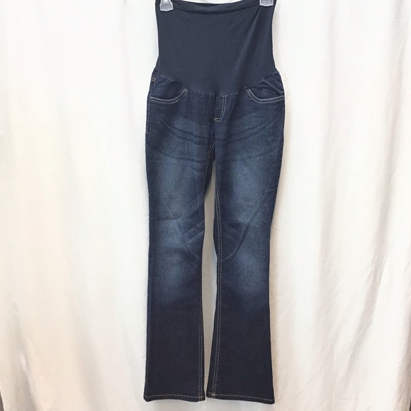 Two Hearts Maternity Secret Fit Belly Bootcut Jeans - Picture 3 of 8